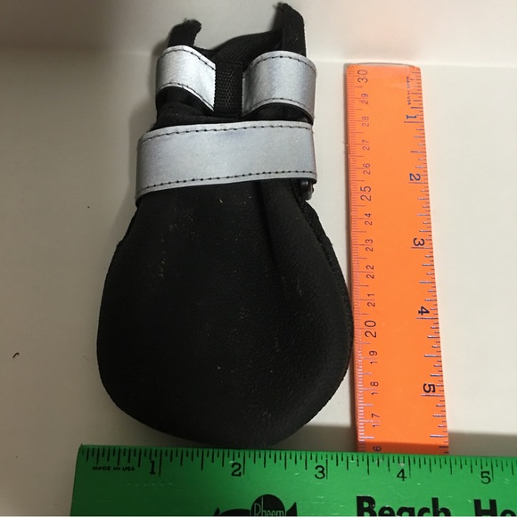 Dog shoes non-skid bottom hook and loop closure barely used Like New - Picture 5 of 8